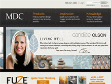 Tablet Screenshot of mdcwall.com